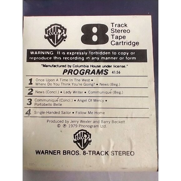 Dire Straits Communique 8 Track Tape - TESTED - Picture 3 of 5